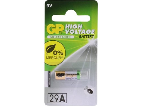 Foto van GP 29A batterij 9V blister(1) GP 29A batterij 9V blister(1)