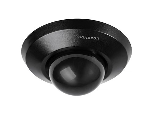 Foto van Aanwezigheidsmelder IR in/opbouw plafond 360 graden IP44 zwart Aanwezigheidsmelder IR in/opbouw plafond 360 graden IP44 zwart