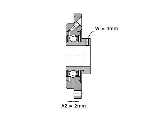 INA Lagerblok Rond PME30 N (30mm)
