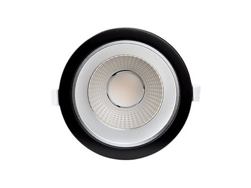 Foto van LED downlighter zwart reflector 10W Tri-White dimbaar LED downlighter zwart reflector 10W Tri-White dimbaar