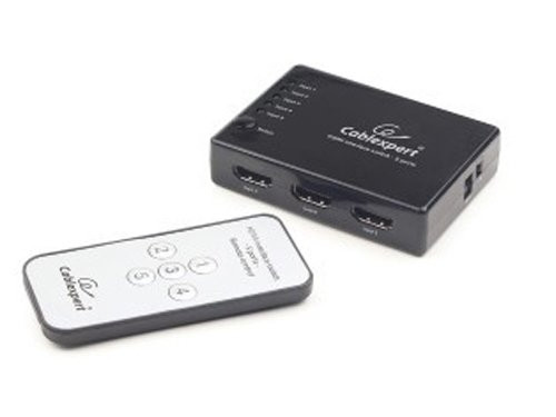 HDMI switch 5 in->1 uit met AB