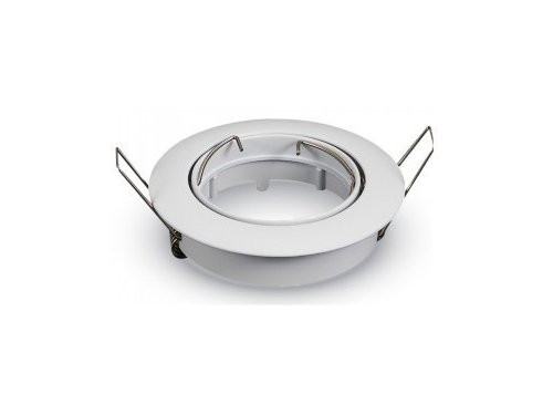 Foto van Inbouwspot verstelbaar 50mm rond wit Inbouwspot verstelbaar 50mm rond wit