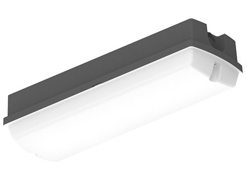 Foto van LED Portiek armatuur 8W CCT opaalkap IP65 zwart LED Portiek armatuur 8W CCT opaalkap IP65 zwart