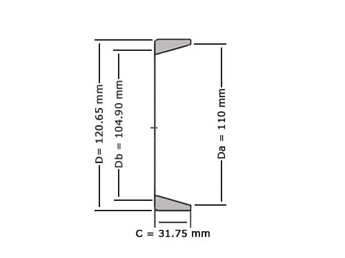 Timken Kegellager 612 (0x120.65x31.75mm)