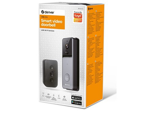 WiFi video deurbel draadloos + plugin gong SMART Wi-Fi TUYA