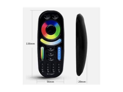 Foto van RGB-CCT afstandsbediening 2.4G 4-zones zwart RGB-CCT afstandsbediening 2.4G 4-zones zwart