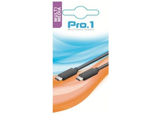 USB-C  3.1  type C > type C aansluitkabel 1.80 mtr