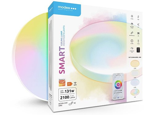 Foto van LED Plafonniere 272mm 20W RGB-CCT SMART Wi-Fi TUYA LED Plafonniere 272mm 20W RGB-CCT SMART Wi-Fi TUYA