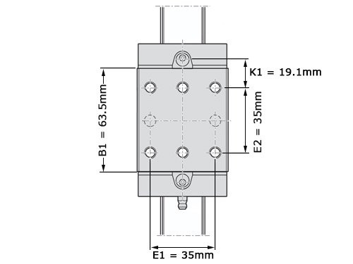 Foto van Bosch Rexroth Rollenwagen Koolstofstaal RWA-025-SNH-C2-P-2 Bosch Rexroth Rollenwagen Koolstofstaal RWA-025-SNH-C2-P-2
