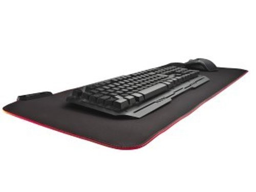 Muismat gaming met RGB verlichting 80x30cm