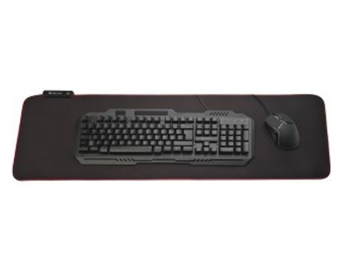 Muismat gaming met RGB verlichting 80x30cm