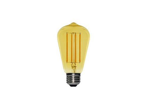 LED ST64 E27 4-40W 2200K filament gold dimbaar