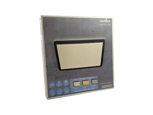 Foto van LED Plafonniere Oja 29 vierkant zwart 14,5W 3000K/ 4000K 29cm LED Plafonniere Oja 29 vierkant zwart 14,5W 3000K/ 4000K 29cm