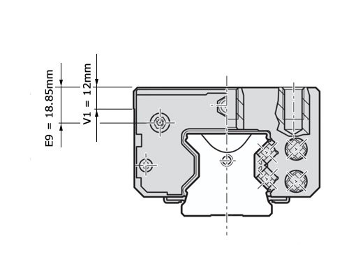 Bosch Rexroth Rollenwagen Koolstofstaal RWD-055-SLS-C2-P-2