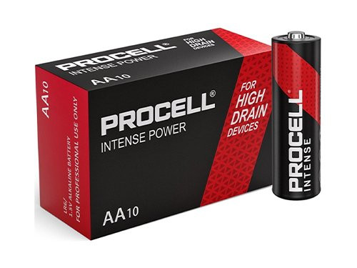 Foto van Duracell Procell Intense batterij AA doos(10) Duracell Procell Intense batterij AA doos(10)