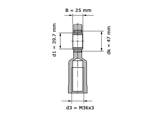 Foto van INA Stangkop GIR35 UK 2RS (35x82x25mm) INA Stangkop GIR35 UK 2RS (35x82x25mm)