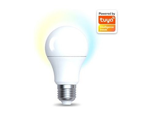 LED GLS mat wit E27 9W dimbaar SMART Wi-Fi TUYA