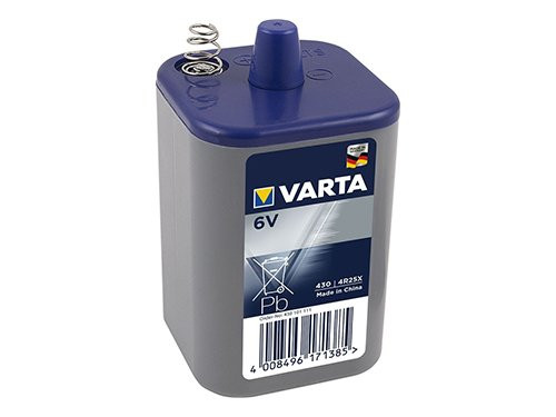Varta blokbatterij 6V met veren  4R25X