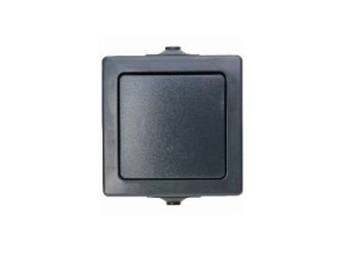 Foto van Kopp SWD opbouw schakelaar wissel antraciet Kopp SWD opbouw schakelaar wissel antraciet