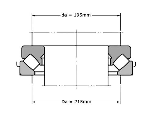 Foto van Nachi Tontaatslager 29330 E (150x250x60mm) Nachi Tontaatslager 29330 E (150x250x60mm)