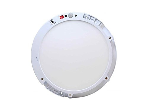 Foto van LED panel downlighter wit 10-18W 3000K dimbaar + PIR-sensor LED panel downlighter wit 10-18W 3000K dimbaar + PIR-sensor