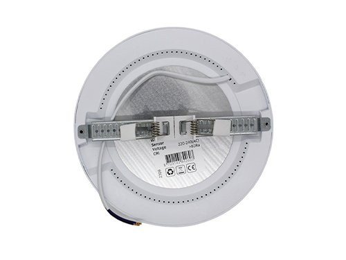 Foto van LED panel downlighter wit 10-18W 3000K dimbaar + PIR-sensor LED panel downlighter wit 10-18W 3000K dimbaar + PIR-sensor