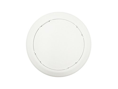 Plafondplaat rond wit 125mm klikbaar
