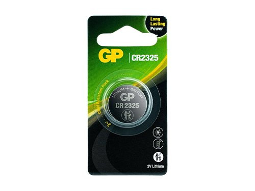 Foto van GP CR2325 lithium knoopcel batterij 3V blister(1) GP CR2325 lithium knoopcel batterij 3V blister(1)