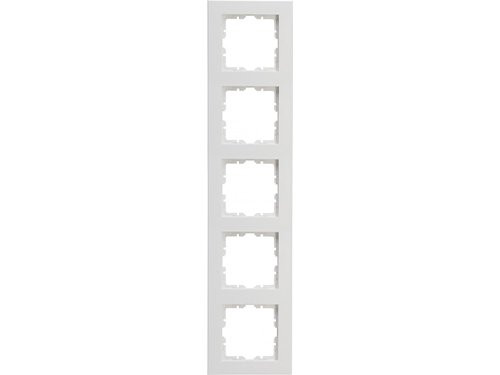 Foto van Kopp HK07 PURE mat wit 5 voudig afdekraam Kopp HK07 PURE mat wit 5 voudig afdekraam