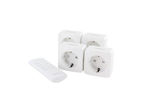 Basisset draadloos schakelen 4x ontvangers+AB