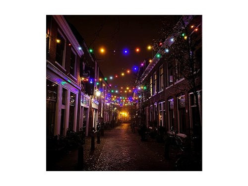 LED normaallamp GLS E27 groen 2W