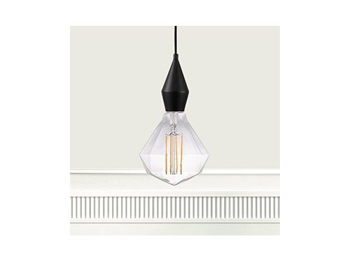 Foto van Nordlux LED Globe G100 E27 2-15W 2200K AVRA helder diamant Nordlux LED Globe G100 E27 2-15W 2200K AVRA helder diamant