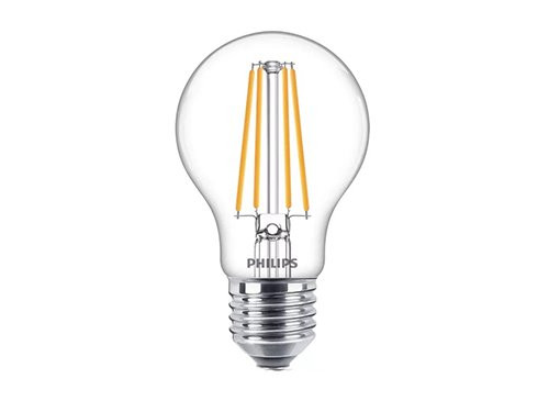 Foto van Philips LED GLS E27 7-60W 2700K filament helder Philips LED GLS E27 7-60W 2700K filament helder