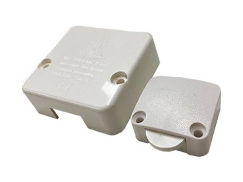 Kastschakelaar wit compleet