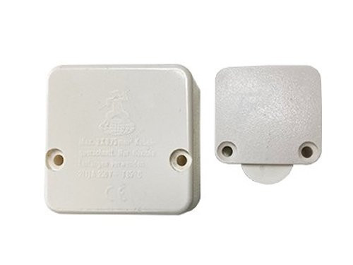 Kastschakelaar wit compleet