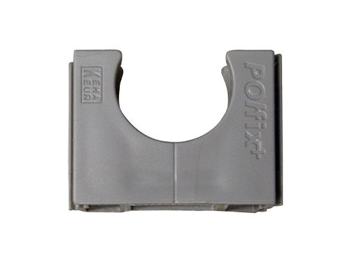 Klembeugel PVC 3/4 (19mm) koppelbaar grijs per stuk