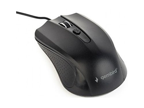 Optische muis bedraad USB zwart