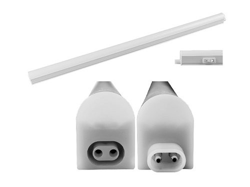 Foto van LED T5 armatuur met schakelaar 150cm 22W Tri-White LED T5 armatuur met schakelaar 150cm 22W Tri-White