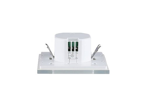 Radar bewegingssensor inbouw wand wit/glas design