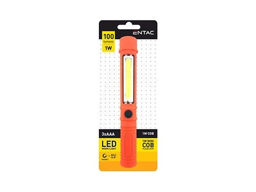 Foto van LED werklamp 1W oranje 3xAAA LED werklamp 1W oranje 3xAAA