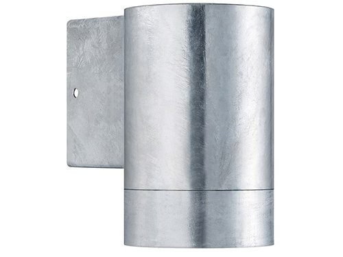Foto van Wandlamp Tin Maxi GU10 verzinkt IP54 Wandlamp Tin Maxi GU10 verzinkt IP54