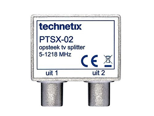 Technetix Coax opdruk verdeler 2-voudig IEC - TV splitter