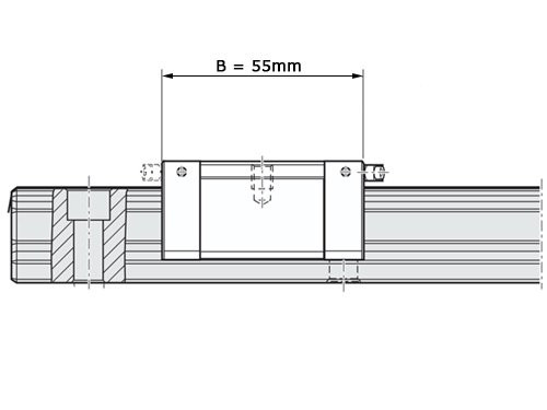 Foto van Bosch Rexroth Kogelwagen Koolstofstaal KWC-020-SKN-C1-H-2 Zonder Kogelketting Bosch Rexroth Kogelwagen Koolstofstaal KWC-020-SKN-C1-H-2 Zonder Kogelketting