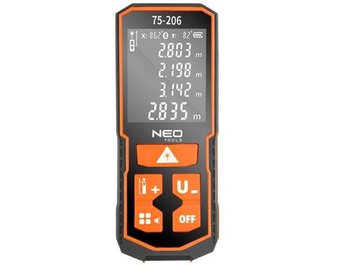 Laserafstandsmeter 100m digitaal IP54