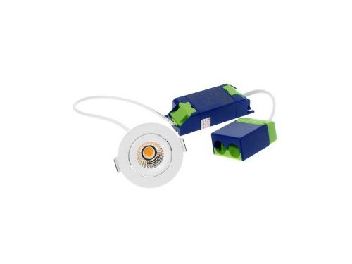 Foto van LED inbouwspot 5W 2700K 62mm 60gr rond verstelbaar wit LED inbouwspot 5W 2700K 62mm 60gr rond verstelbaar wit