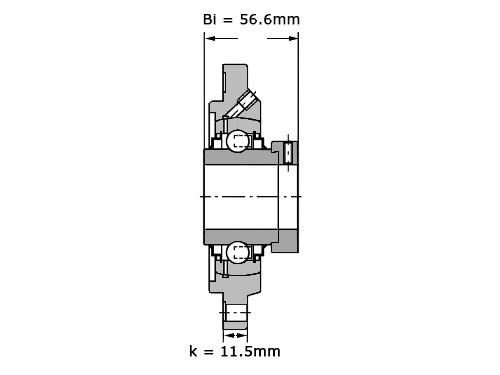 INA Lagerblok Rond RFE40 XL (40mm)