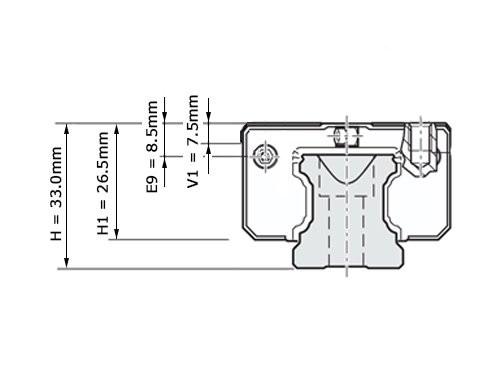Bosch Rexroth Kogelwagen Koolstofstaal KWC-025-SNN-C0-H-2 Zonder Kogelketting