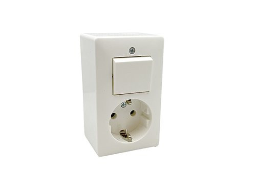 Foto van PEHA LW opbouw combinatie RA wissel PEHA LW opbouw combinatie RA wissel