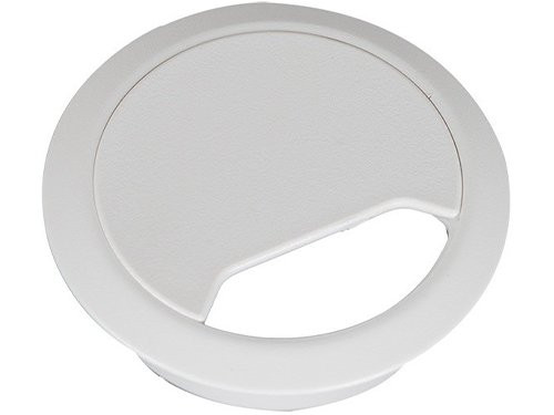 Kabeldoorvoer 70mm - gatmaat 60mm wit