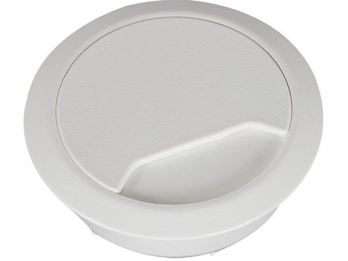 Kabeldoorvoer 70mm - gatmaat 60mm wit